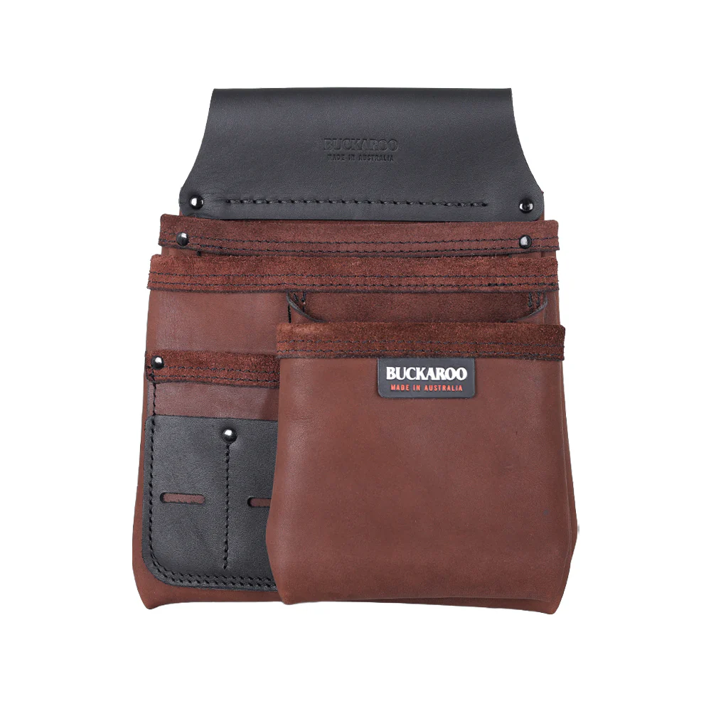 Heritage 2 Pocket & Pouch Nail Bag - Image 3